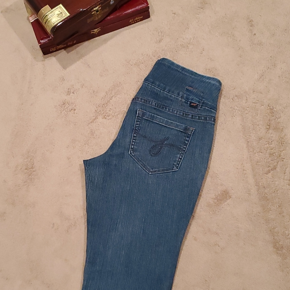 JAG JEANS women's pull up high waist denim jeans